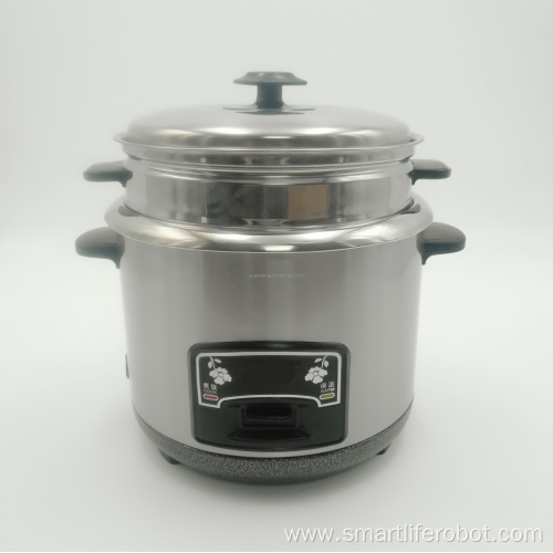 Straight Electric Stainless Steel Rice Cooker